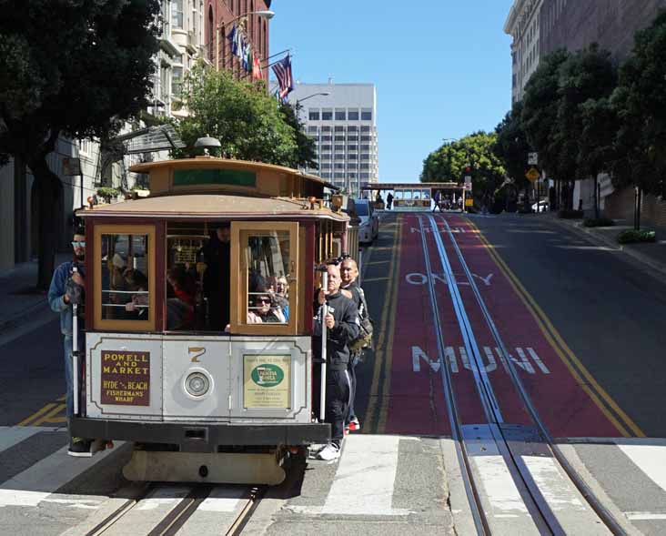 MUNI cable car 7